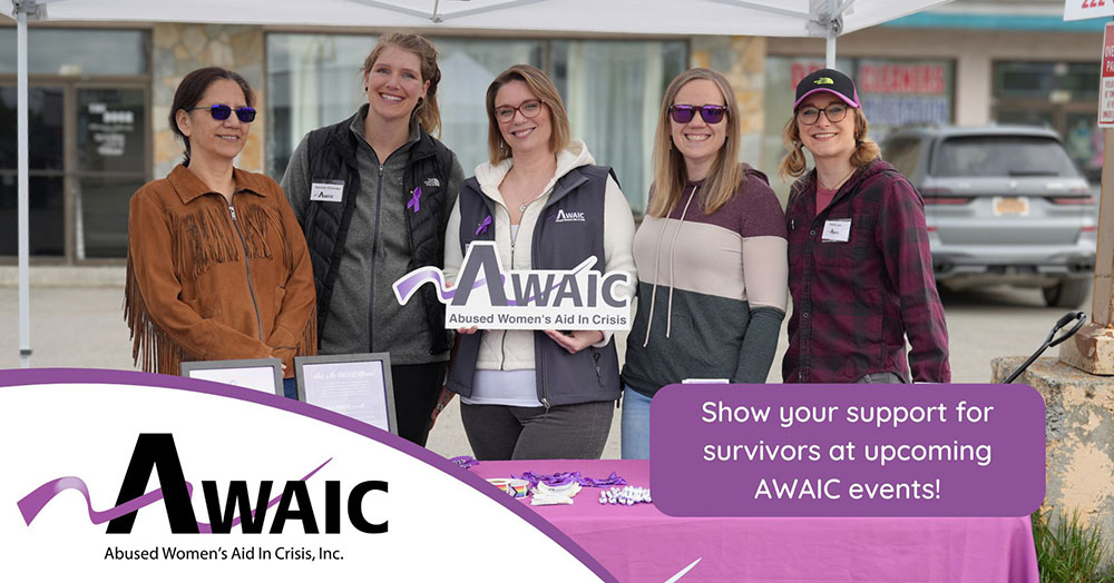 Abused Women's Aid in Crisis has a mission to provide domestic violence safe shelter, intervention, and prevention. Our core values are advocacy, compassion, dignity, and collaboration.