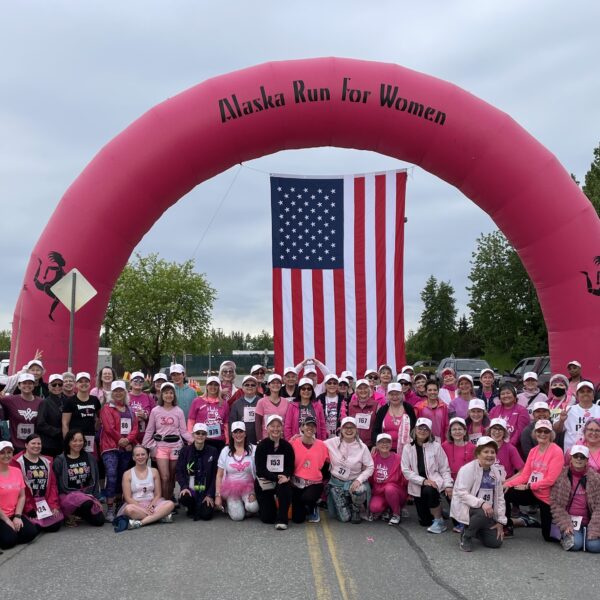 Alaska Run for Women Group Photo.